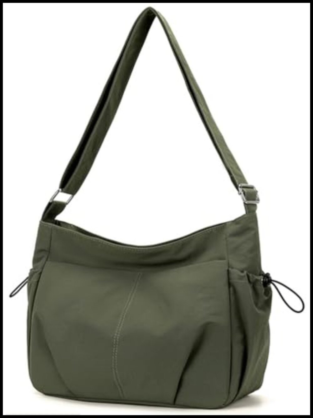 Nylon Hobo Crossbody Tote Bag Large Travel Shoulder Purse